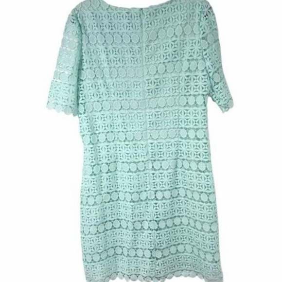 New With Tags Studio 17 Mint Green Lace Midi Dress - Picture 2 of 5